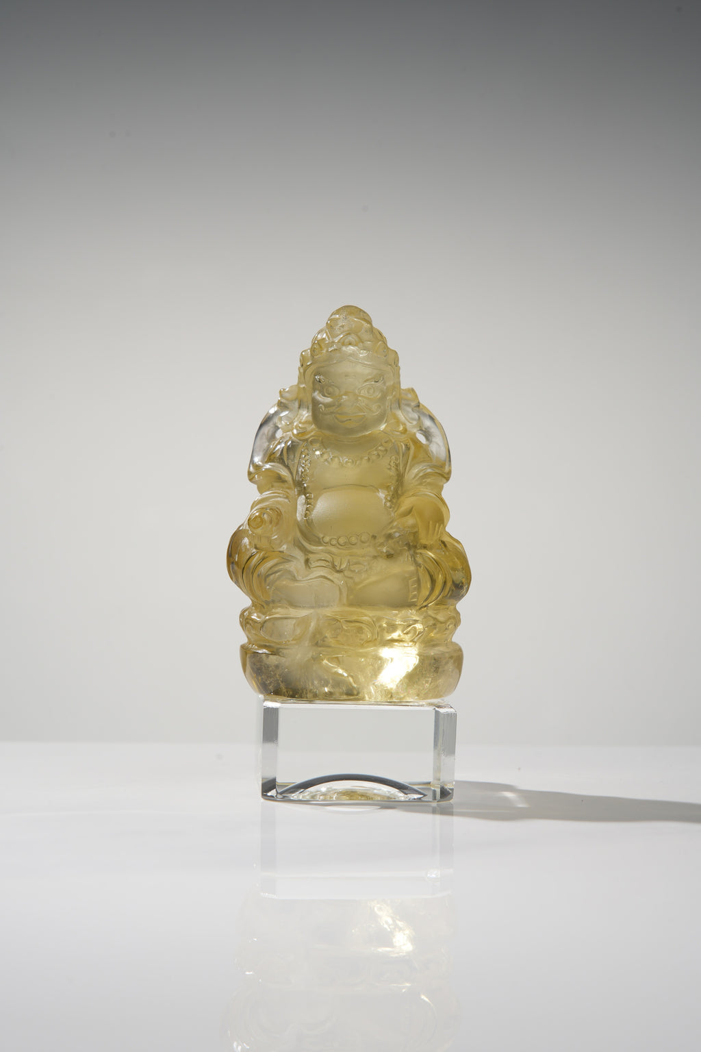 黃水晶財神雕刻件 · 商品照片 2