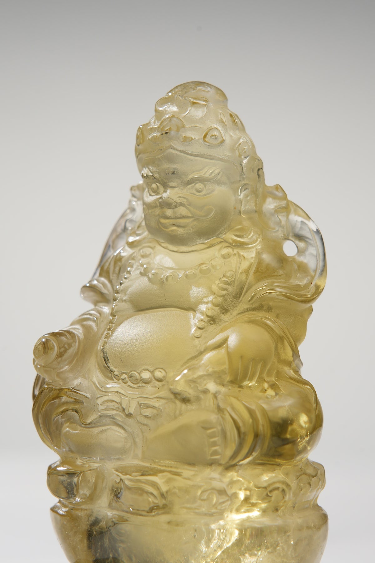 黃水晶財神雕刻件 · 商品照片 3